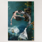 Puzzle Merveilleuse sirène à vapeur (Vertical)