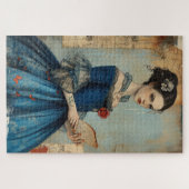 Puzzle Merveilleusement Bizarre Vintage fille difficile (Horizontal)
