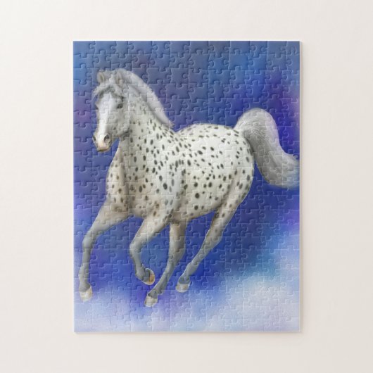 Puzzle merveilleux de cheval d'Appaloosa de (Vertical)