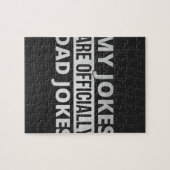 Puzzle mes blagues sont des blagues de papa (Horizontal)