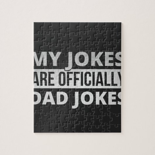 Puzzle mes blagues sont des blagues de papa (Vertical)