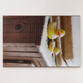Puzzle Mes Canards en Caoutchouc Gelés (Horizontal)