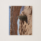 Puzzle Mesa Arch et Tumbleweed à Canyonlands (Vertical)