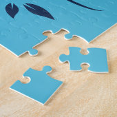 Puzzle Mésange sur une branche d'arbre (Côté)