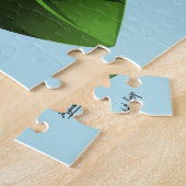 Puzzle Mésanges et Fleur de Cornouiller (Côté)