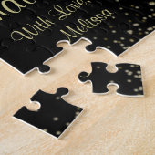 Puzzle Message caché par demoiselle d'honneur d'amusement (Côté)