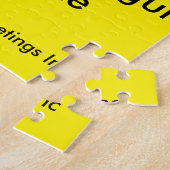 Puzzle Message contre la violence armée (Côté)