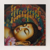 Puzzle Message personnalisé de Bouddha tranquille - Cadea (Horizontal)