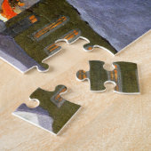Puzzle Messe de minuit, peinture d'art (Côté)