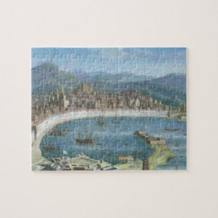 Puzzle Messine - une vue panoramique du port