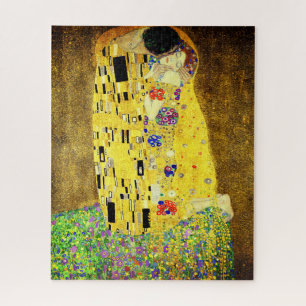 Puzzle met Klimt's The Kiss Legpuzzel