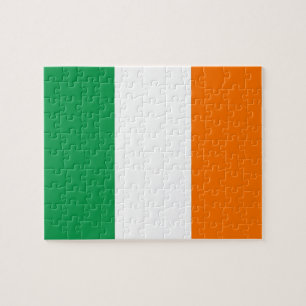 Puzzle met vlag van Ierland Legpuzzel