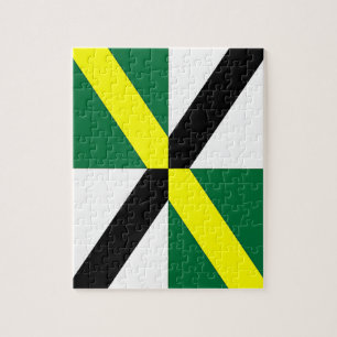 Puzzle met vlag van Monterey City Legpuzzel