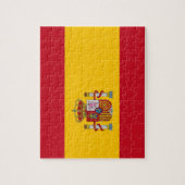Puzzle met vlag van Spanje Legpuzzel (Verticaal)