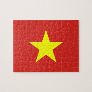 Puzzle met vlag Vietnam Legpuzzel