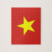Puzzle met vlag Vietnam Legpuzzel (Verticaal)