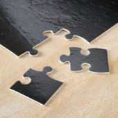 Puzzle Métal noir minimaliste (Côté)