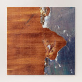 Puzzle Métal rustique : Texture Vintage en Fer. (Horizontal)