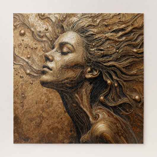 Puzzle “Metamorphosis of Light” – A Surreal Portrait (Vertical)