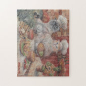 Puzzle mexicain de fiesta d'axe de chef (Vertical)