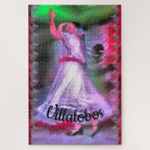 Puzzle Mexican Dancer & Roses 0175 (Vertical)