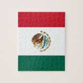 Puzzle Mexican Flag - Flag of Mexico (Vertical)