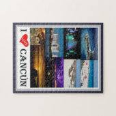 Puzzle Mexique - Cancun I Love - (Horizontal)