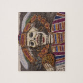 Puzzle Mexique, Oaxaca. Tapisserie de sable (tapete de ar (Vertical)