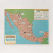 Puzzle Mexique - Plan d'action global pour le mur (Horizontal)