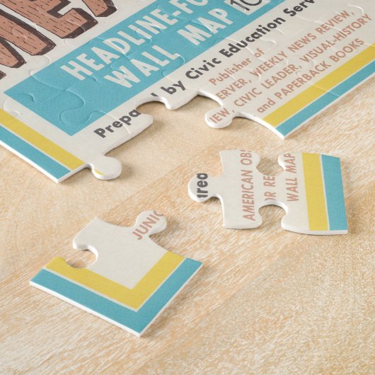 Puzzle Mexique - Plan d'action global pour le mur (Côté)