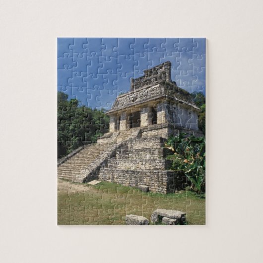 Puzzle Mexique, province du Chiapas, Palenque. Temple de (Vertical)