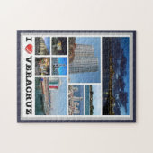 Puzzle Mexique - Veracruz - I Love - (Horizontal)