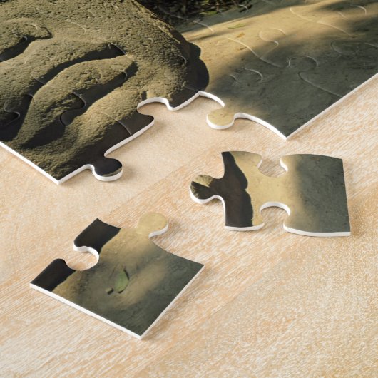 Puzzle Mexique, Villahermosa, chef Olmèque géant, La Vent (Côté)