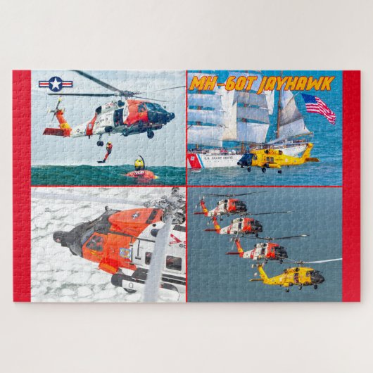 Puzzle MH-60T JAYHAWK (20x30 POUCES) (Horizontal)