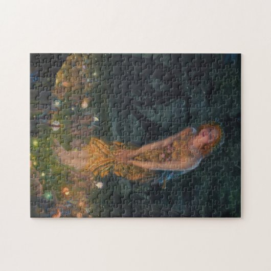 Puzzle Mi-été Eve Edward Robert Hughes fées imaginaire (Horizontal)