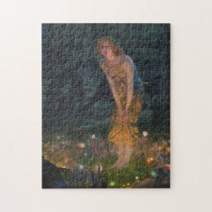 Puzzle Mi-été Eve Edward Robert Hughes fées imaginaire