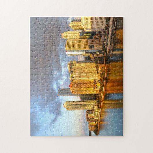 Puzzle Miami Florida Skyline. (Vertical)
