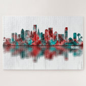 Puzzle Miami Florida Skyline (Horizontal)