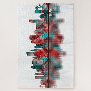 Puzzle Miami Florida Skyline