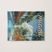Puzzle Miami Pool Vintage (Horizontal)