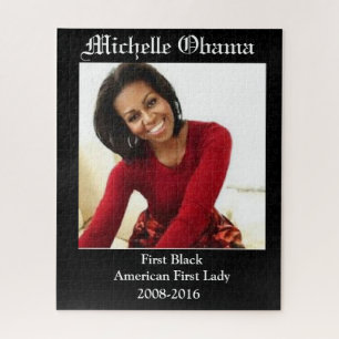 PUZZLE MICHELLE OBAMA PREMIÈRE DAME NOIRE