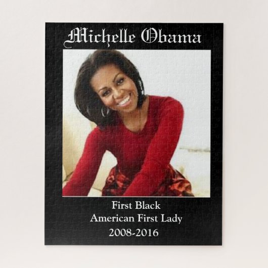 PUZZLE MICHELLE OBAMA PREMIÈRE DAME NOIRE (Vertical)