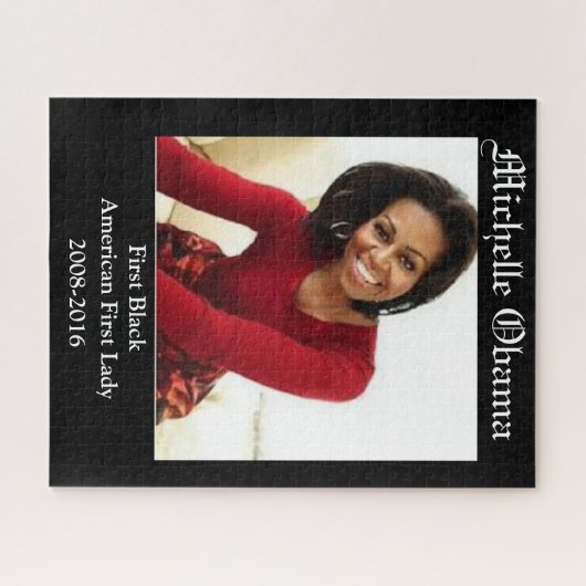 PUZZLE MICHELLE OBAMA PREMIÈRE DAME NOIRE (Horizontal)