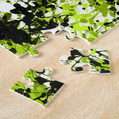 Puzzle Microgreens verts et noirs (Côté)