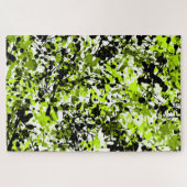 Puzzle Microgreens verts et noirs (Horizontal)