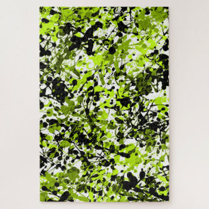 Puzzle Microgreens verts et noirs