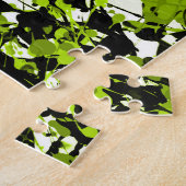 Puzzle Microgreens verts et noirs (Côté)