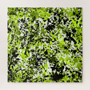 Puzzle Microgreens verts et noirs