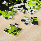 Puzzle Microgreens verts et noirs (Côté)
