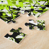 Puzzle Microgreens verts et noirs (Côté)